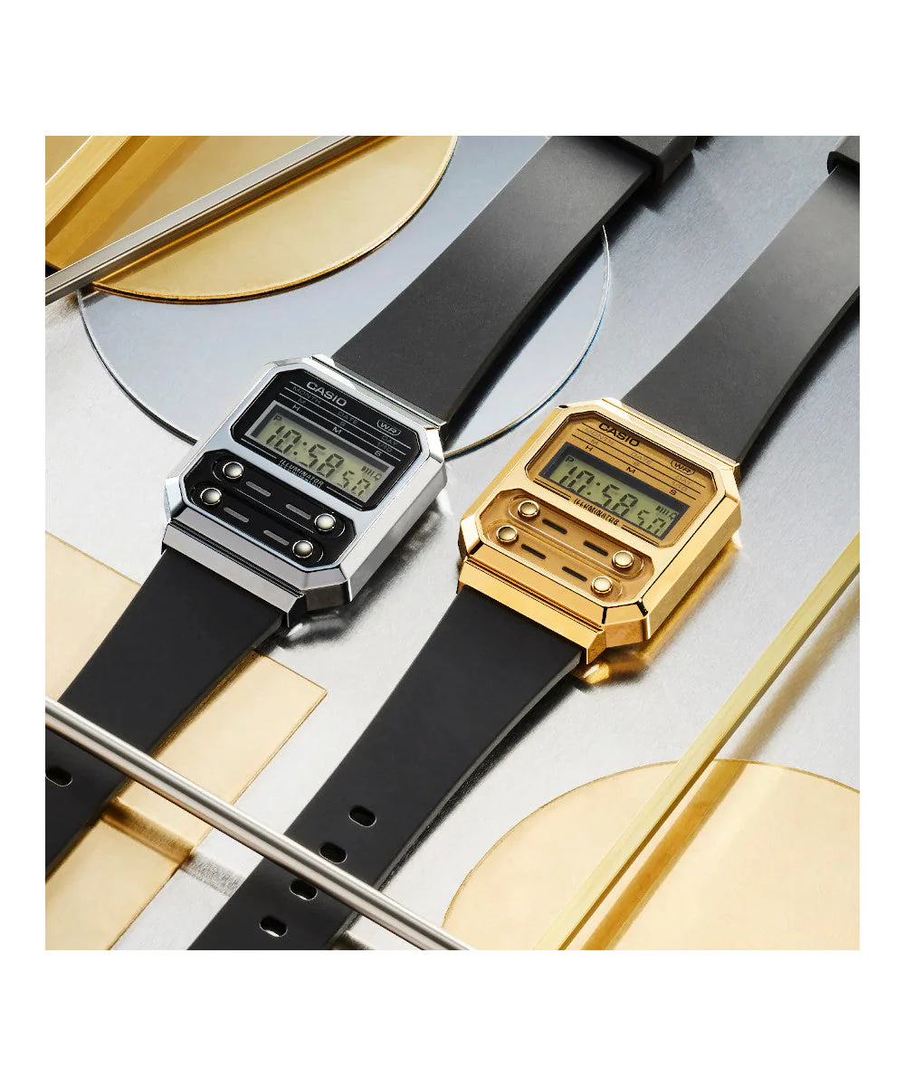 RELOJ CASIO VINTAGE A100WEFG-9ADF -DORADO - Image 4