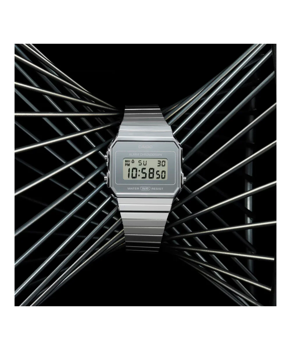 RELOJ CASIO VINTAGE A700WEV-7ADF -GRIS - Image 2