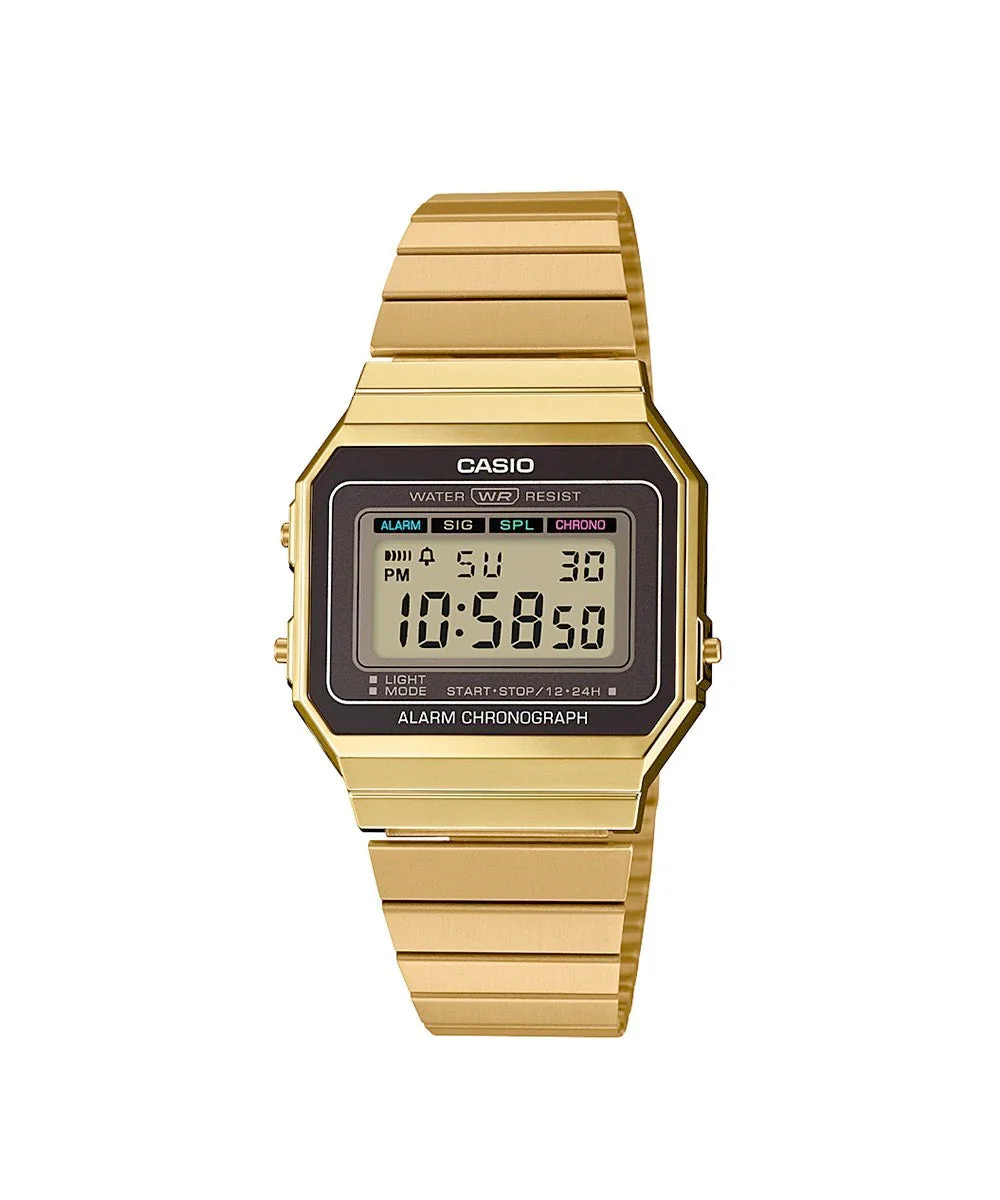 RELOJ CASIO VINTAGE A700WG-9ADF -DORADO