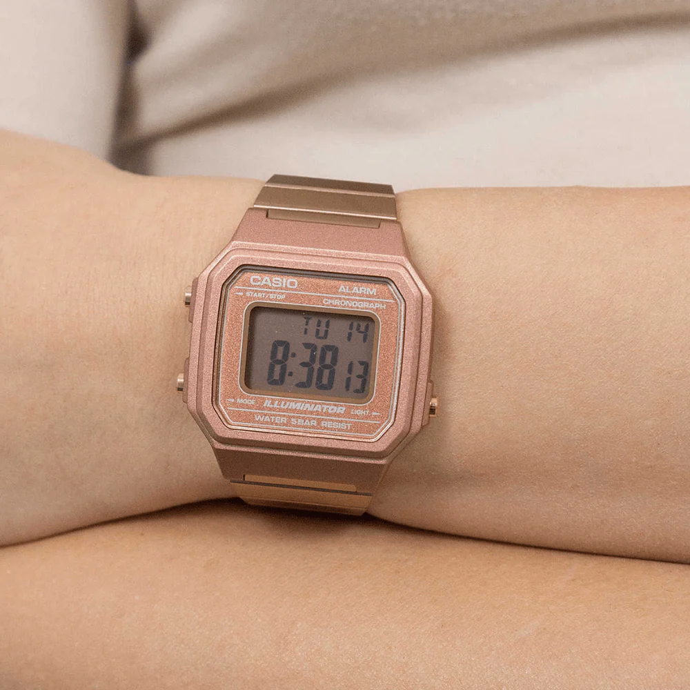 RELOJ CASIO VINTAGE B650WC-5ADF -ROSADO - Image 3