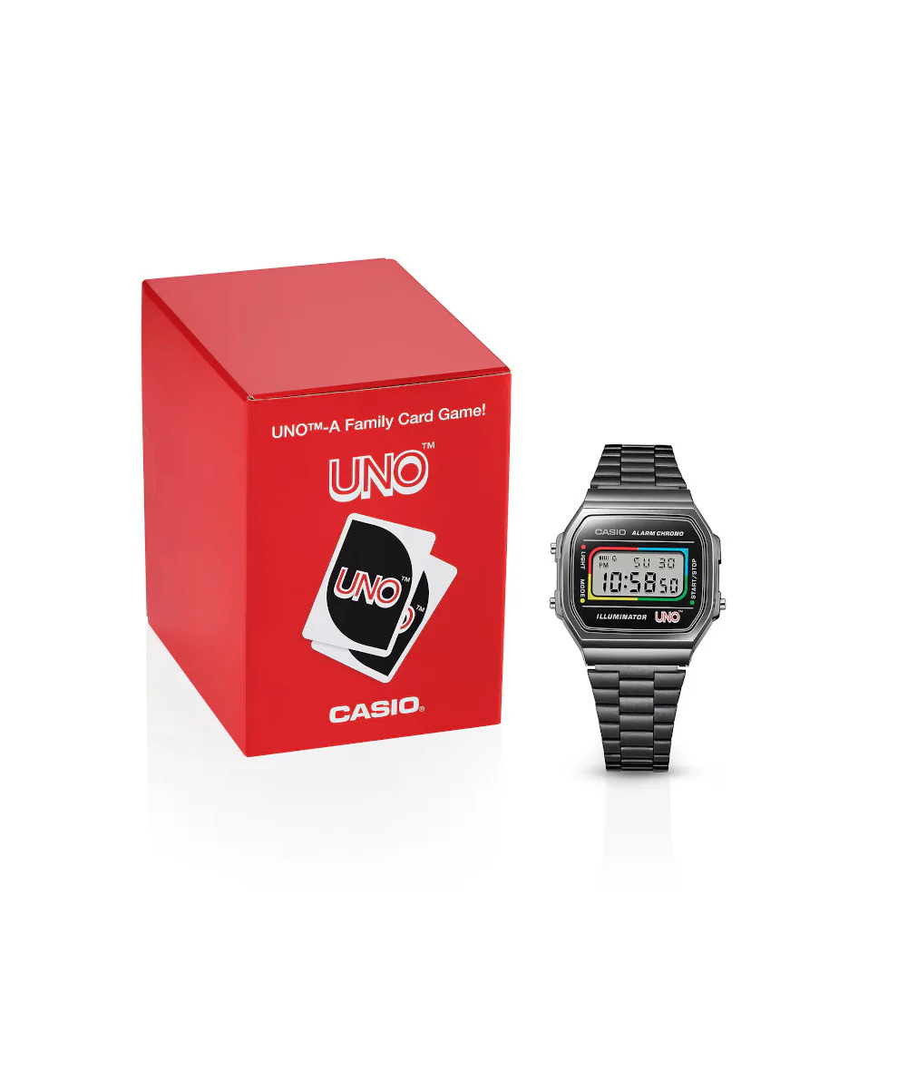 RELOJ CASIO VINTAGE A168WEUC-1ADR -GRIS - Image 15