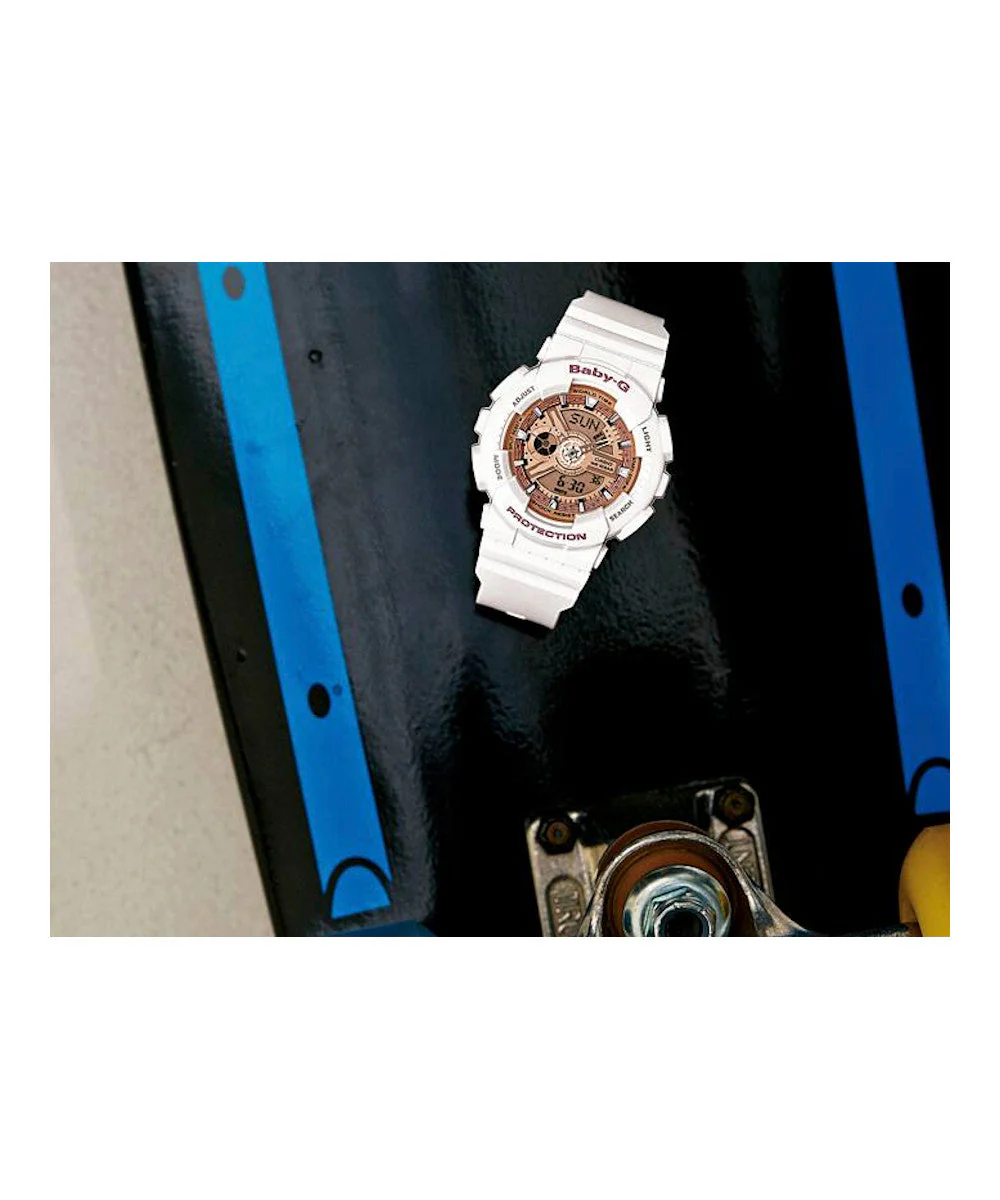 RELOJ PARA MUJER CASIO BABY-G BA-110-7A1DR -BLANCO - Image 2