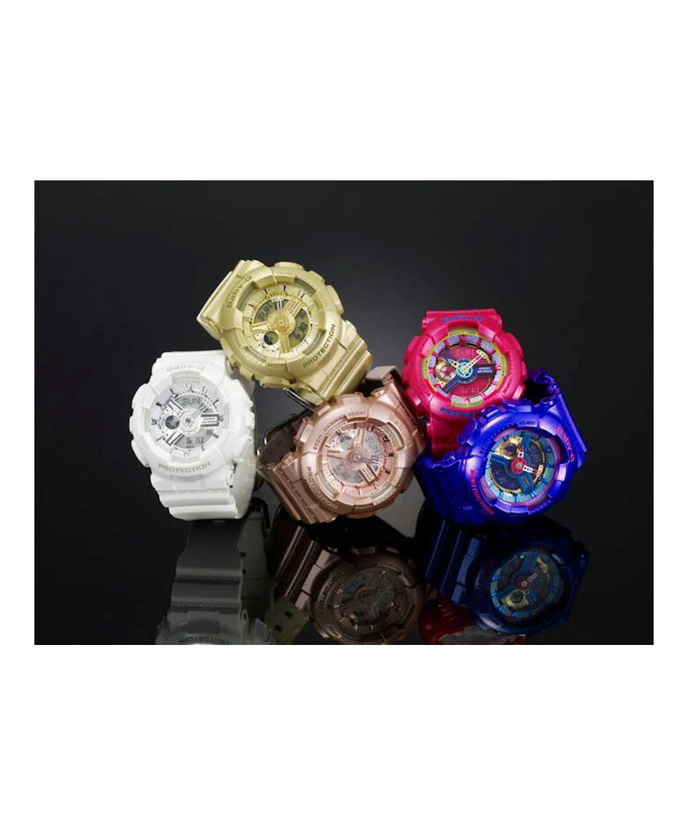 RELOJ PARA MUJER CASIO BABY-G BA-110-7A3DR -BLANCO - Image 5