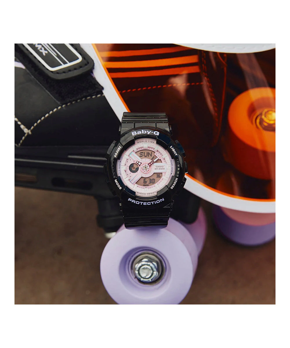RELOJ PARA MUJER CASIO BABY-G BA-110PL-1ADR -NEGRO - Image 2