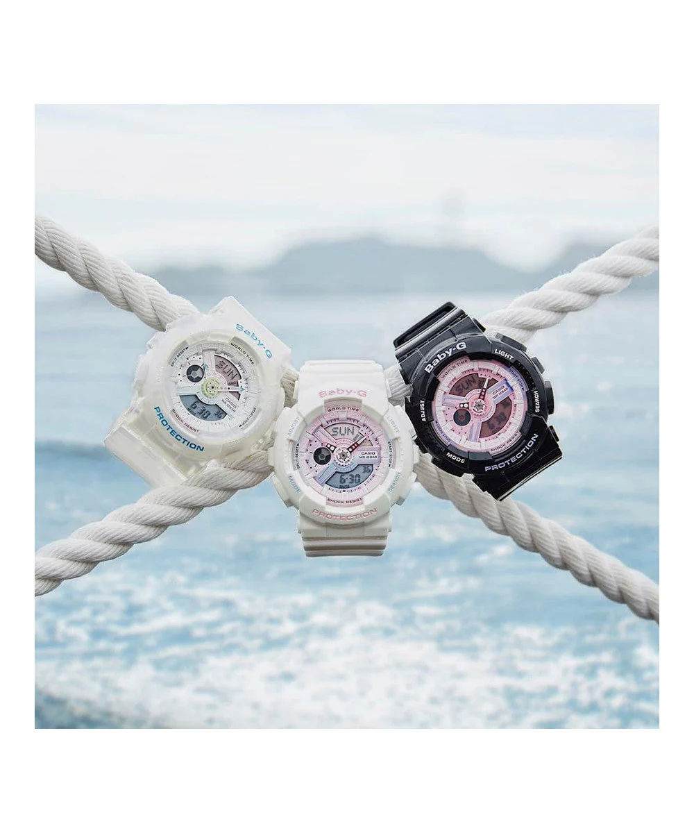 RELOJ PARA MUJER CASIO BABY-G BA-110PL-1ADR -NEGRO - Image 3