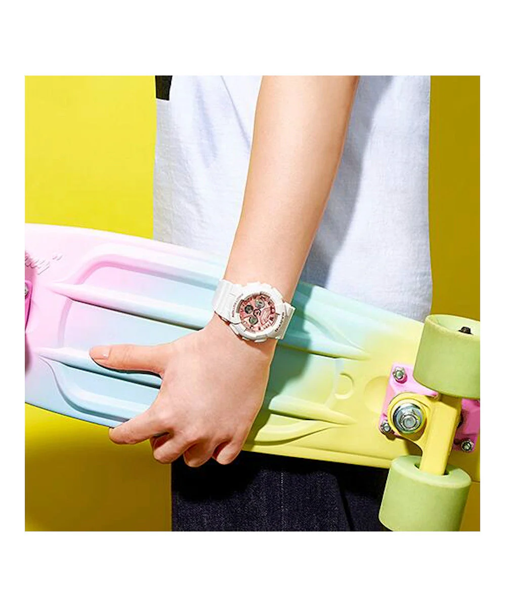 RELOJ PARA MUJER CASIO BABY-G BA-130-7A1DR -BLANCO - Image 2