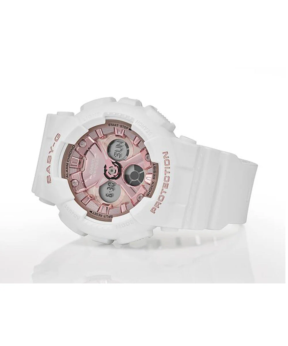 RELOJ PARA MUJER CASIO BABY-G BA-130-7A1DR -BLANCO - Image 3
