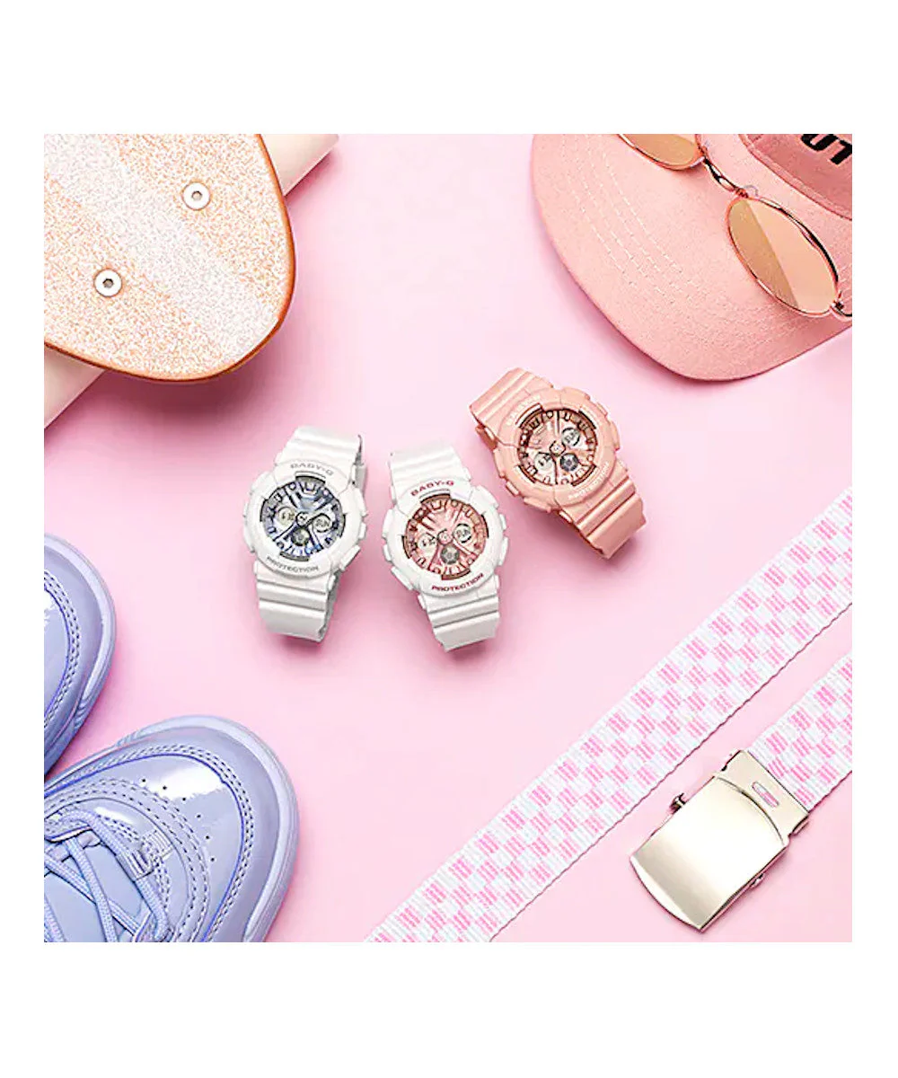 RELOJ PARA MUJER CASIO BABY-G BA-130-7A1DR -BLANCO - Image 8