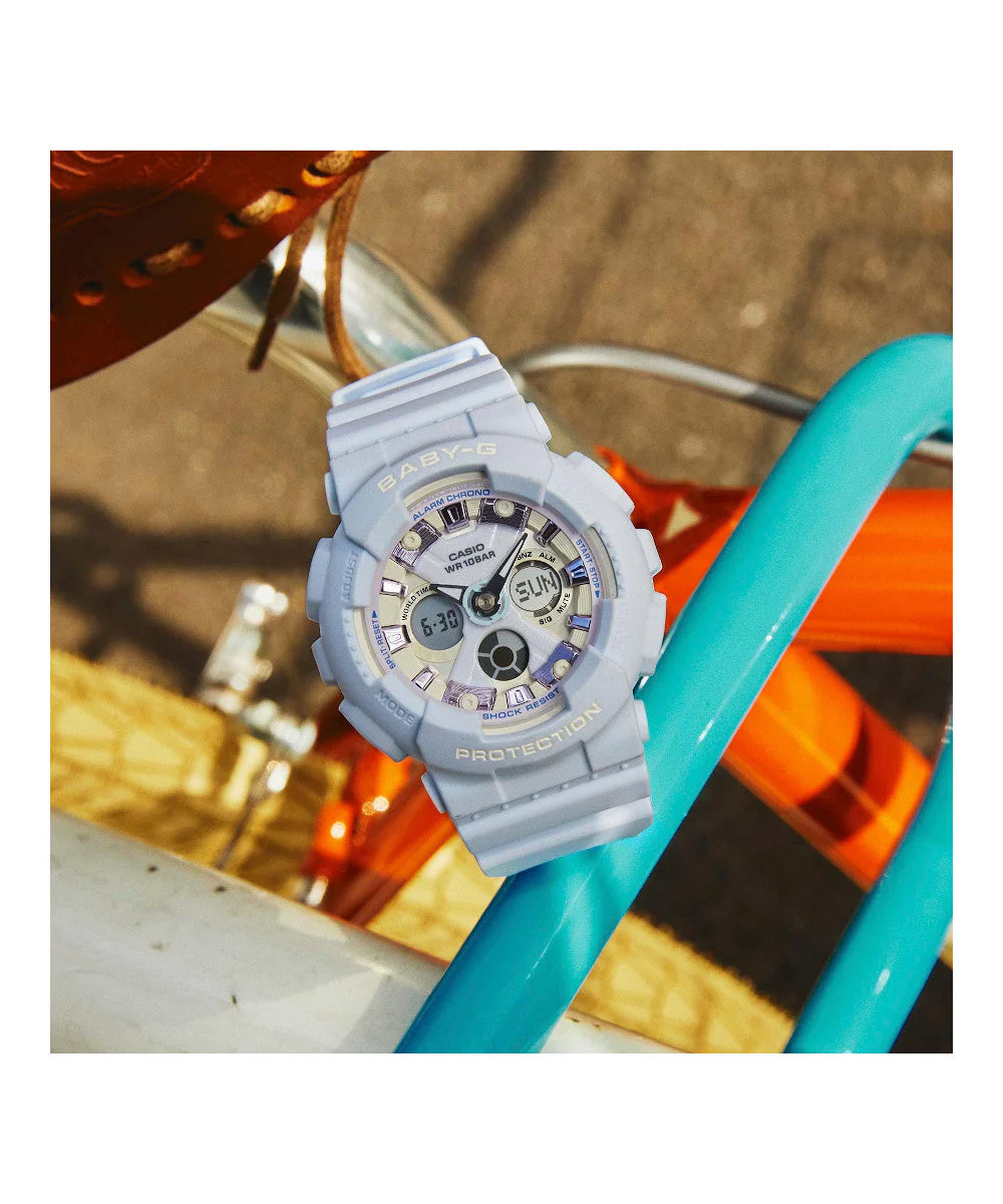 RELOJ PARA MUJER CASIO BABY-G BA-130WP-2ADR -AZUL - Image 2