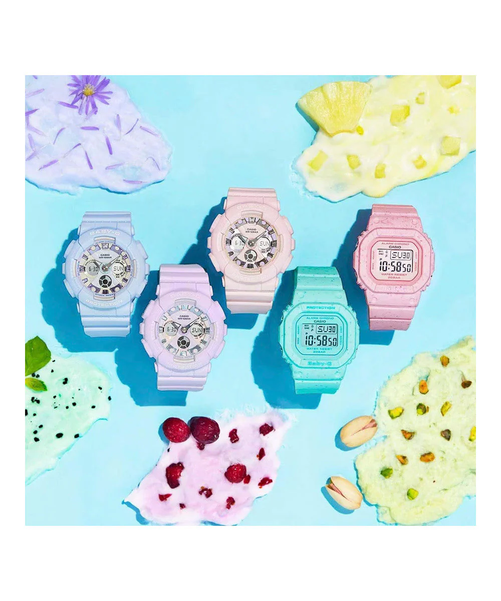 RELOJ PARA MUJER CASIO BABY-G BA-130WP-2ADR -AZUL - Image 3