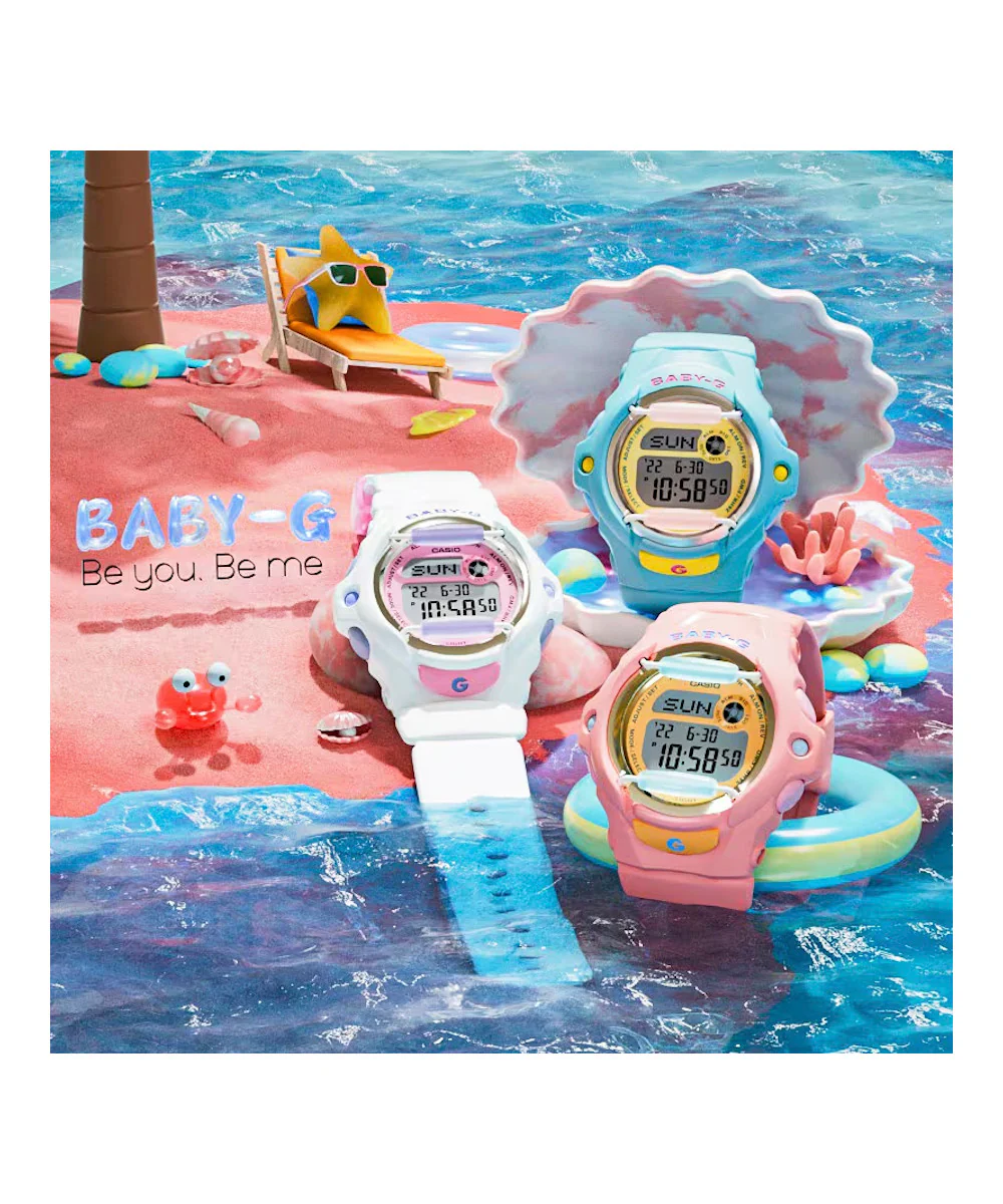 RELOJ PARA MUJER CASIO BABY-G BG-169PB-7DR -BLANCO - Image 4