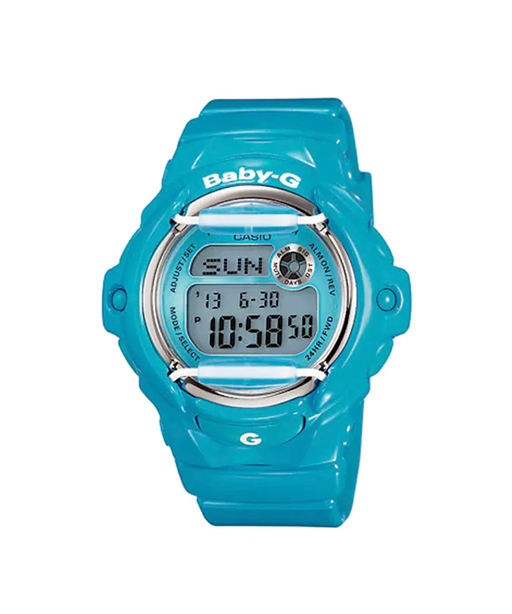 RELOJ PARA MUJER CASIO BABY-G BG-169R-2BDR -AZUL