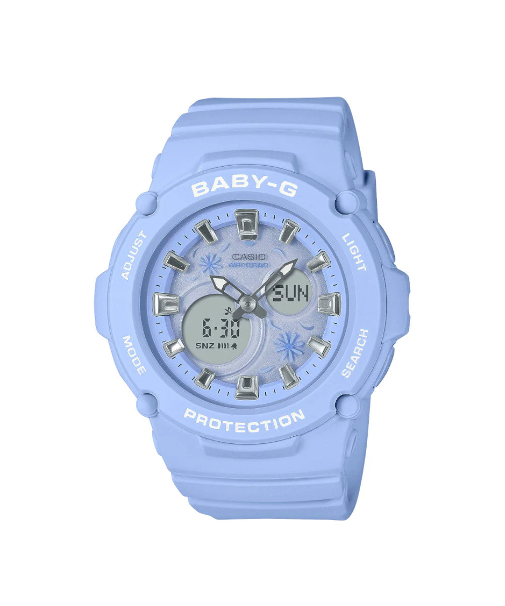RELOJ PARA MUJER CASIO BABY-G BGA-270FL-2ADR -AZUL