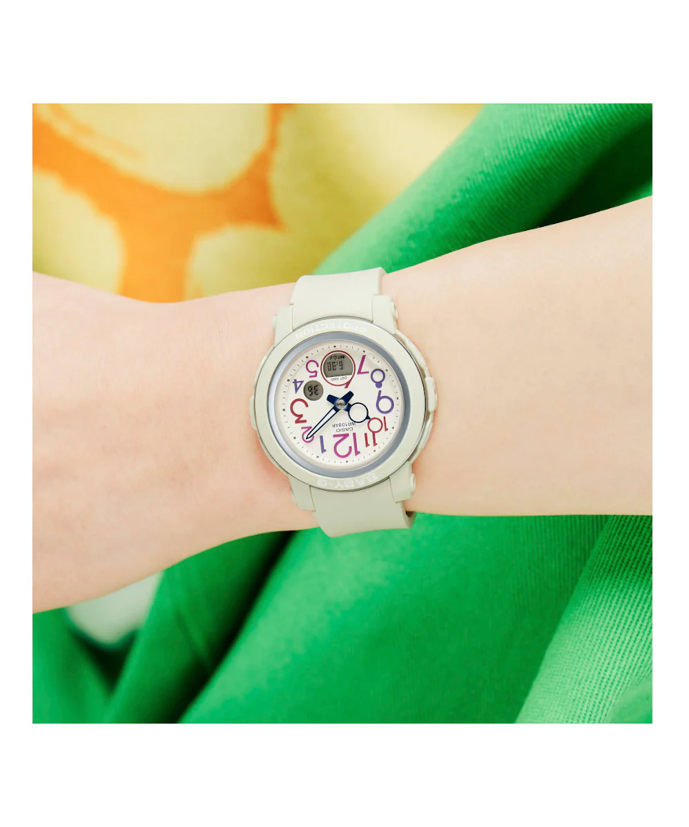 RELOJ PARA MUJER CASIO BABY-G BGA-290PA-7ADR -BLANCO - Image 2