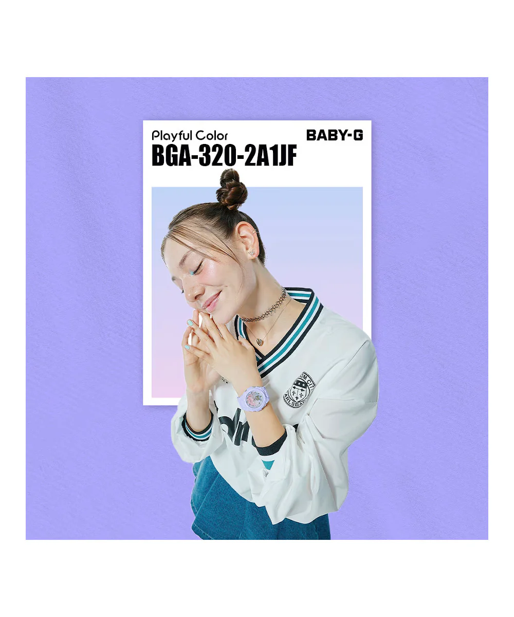 RELOJ PARA MUJER CASIO BABY-G BGA-320-2A1DR -AZUL - Image 6