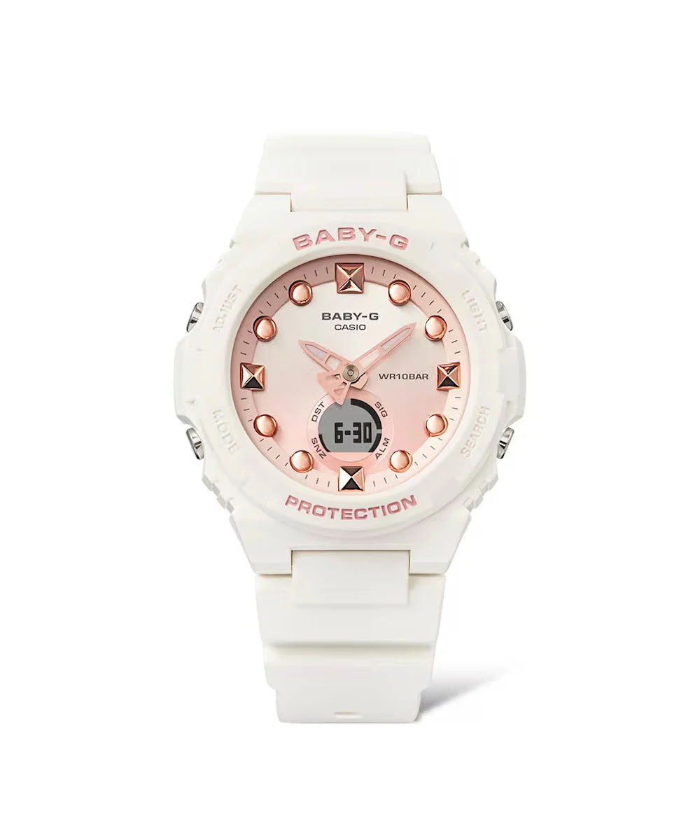 RELOJ PARA MUJER CASIO BABY-G BGA-320-7A1DR -BLANCO - Image 3