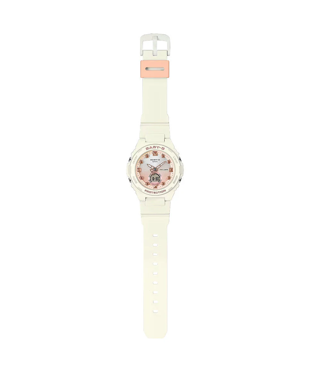 RELOJ PARA MUJER CASIO BABY-G BGA-320-7A1DR -BLANCO - Image 4