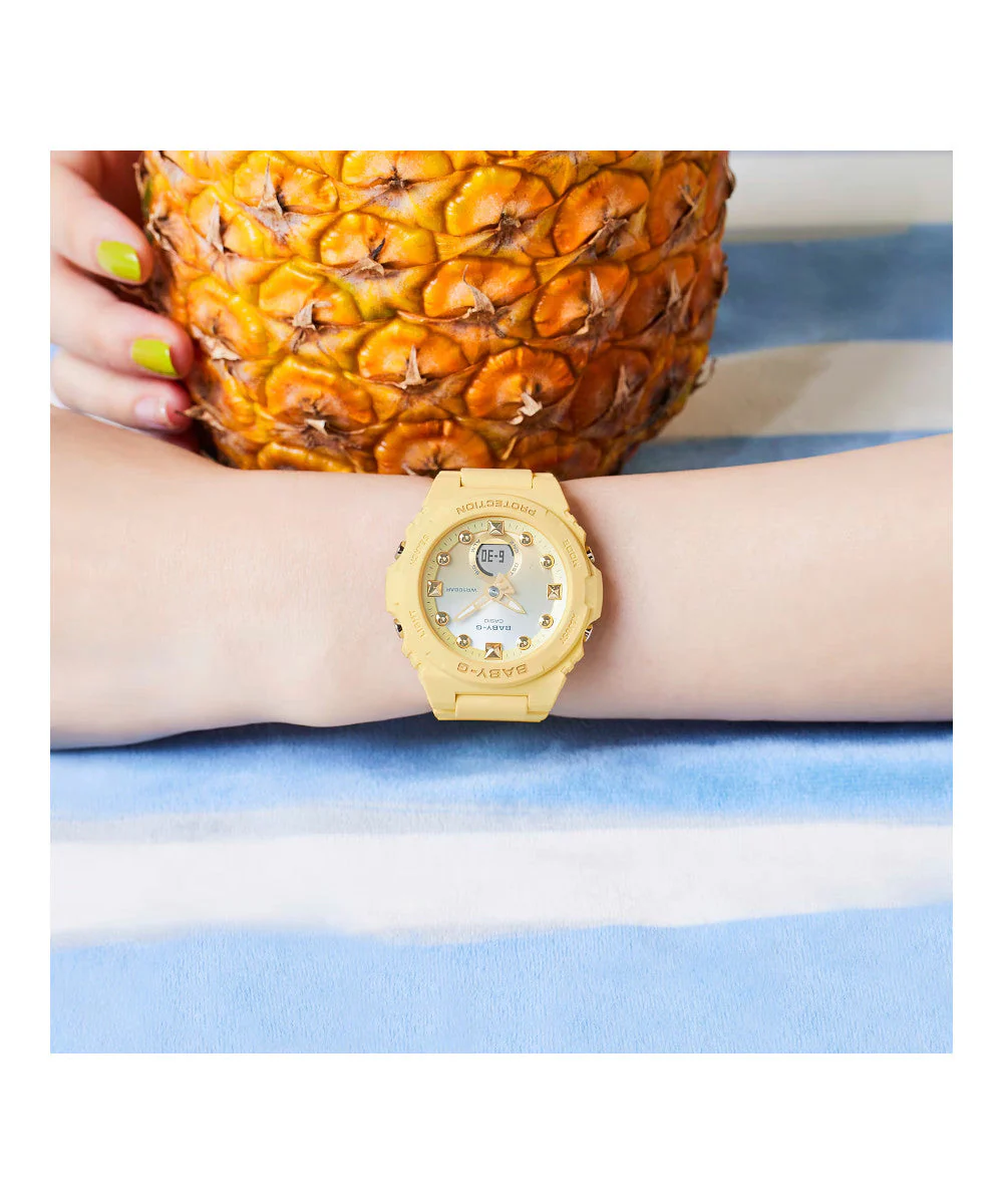 RELOJ PARA MUJER CASIO BABY-G BGA-320-9ADR -AMARILLO - Image 2