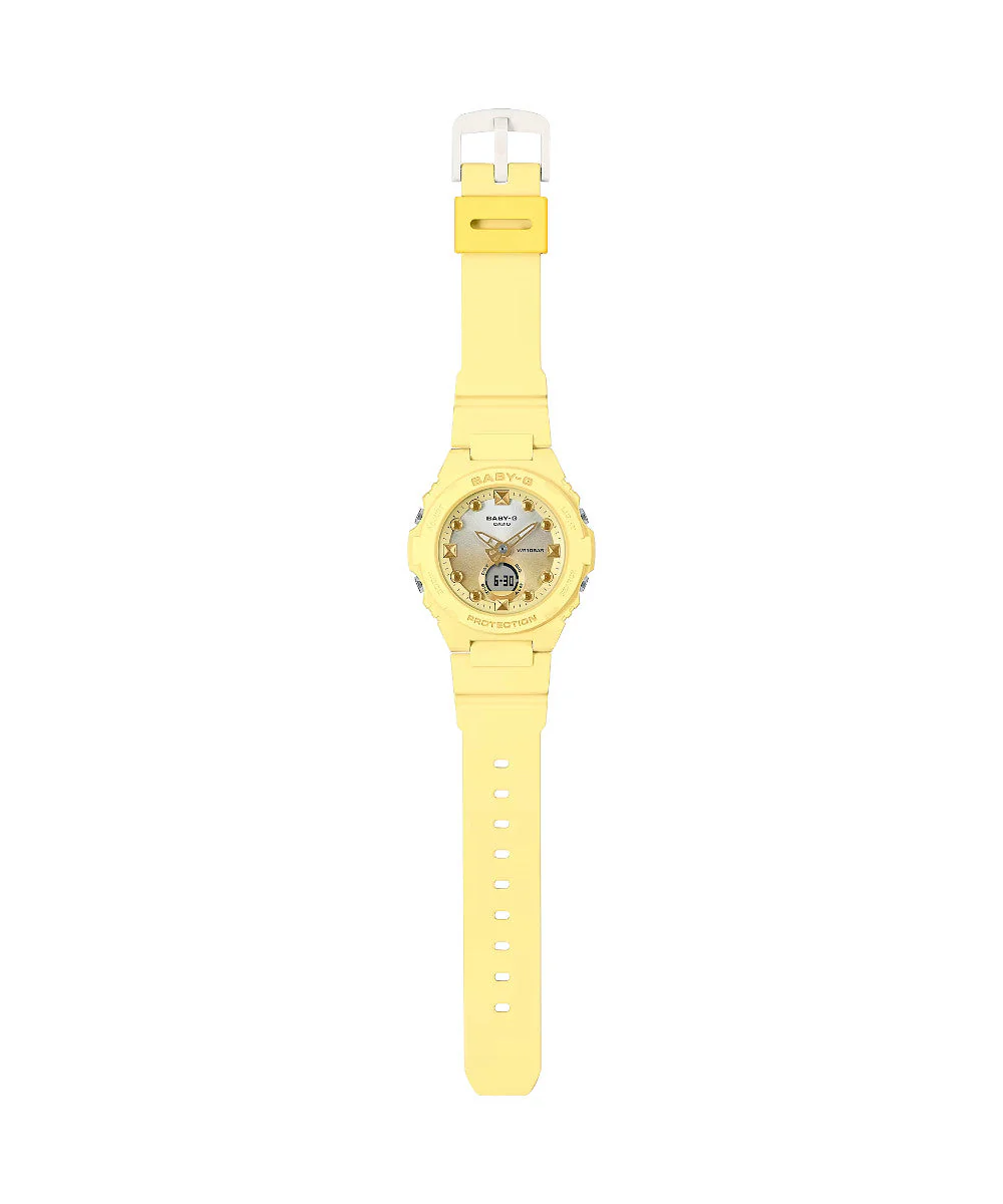 RELOJ PARA MUJER CASIO BABY-G BGA-320-9ADR -AMARILLO - Image 4