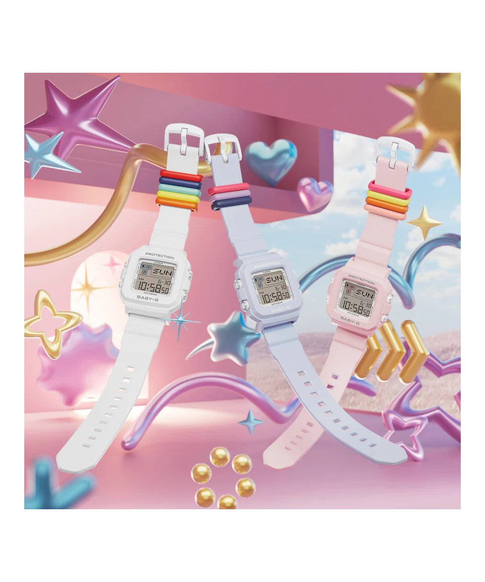 RELOJ PARA MUJER CASIO BABY-G BGD-10L-4DR -ROSADO - Image 5