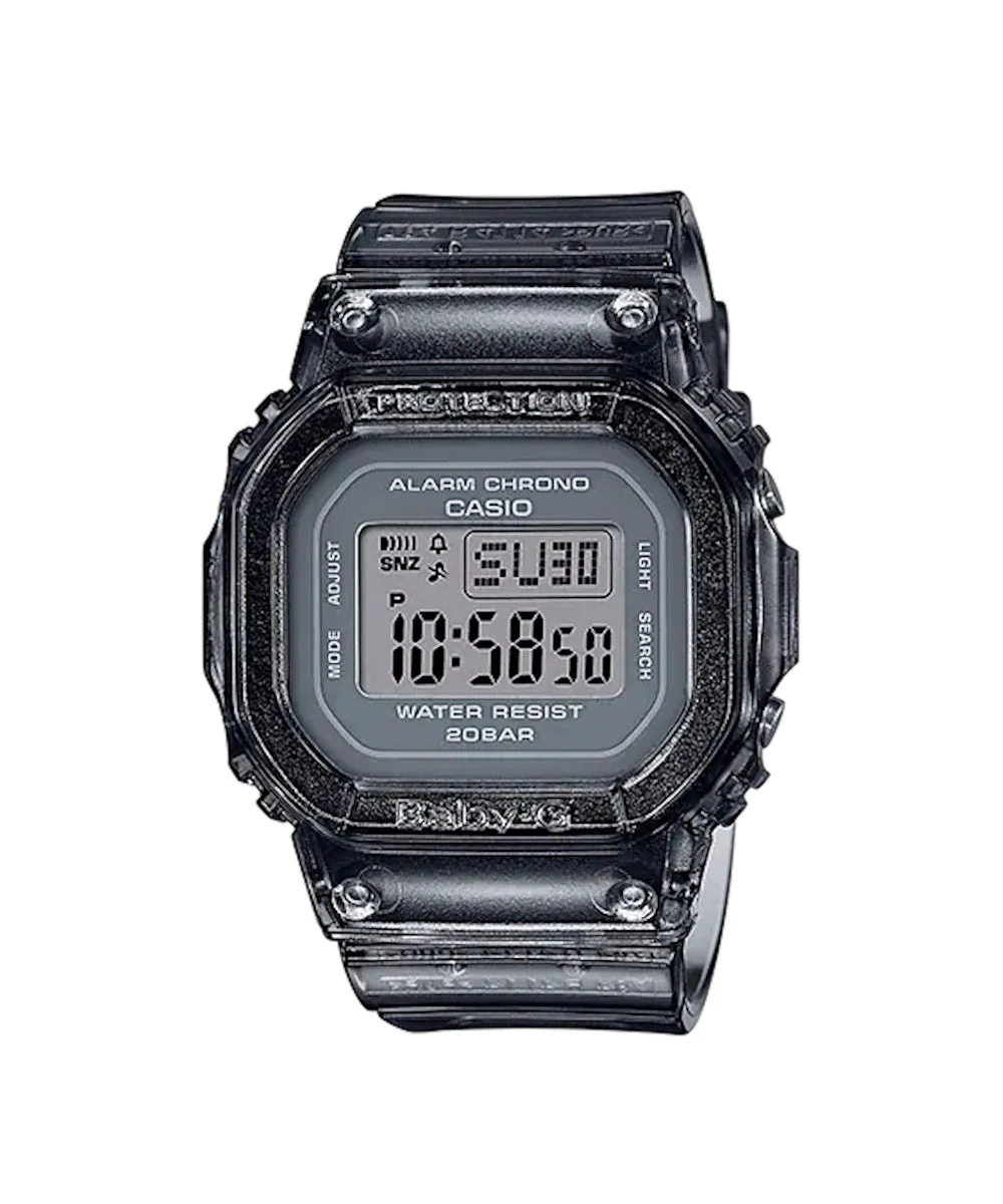 RELOJ PARA MUJER CASIO BABY-G BGD-560S-8DR -GRIS