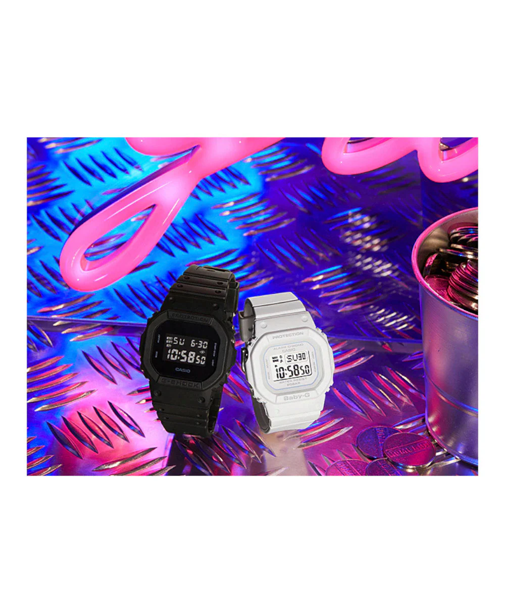 RELOJ PARA MUJER CASIO BABY-G BGD-560S-8DR -GRIS - Image 3
