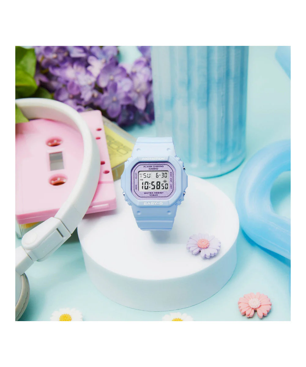 RELOJ PARA MUJER CASIO BABY-G BGD-565SC-2DR -AZUL - Image 4