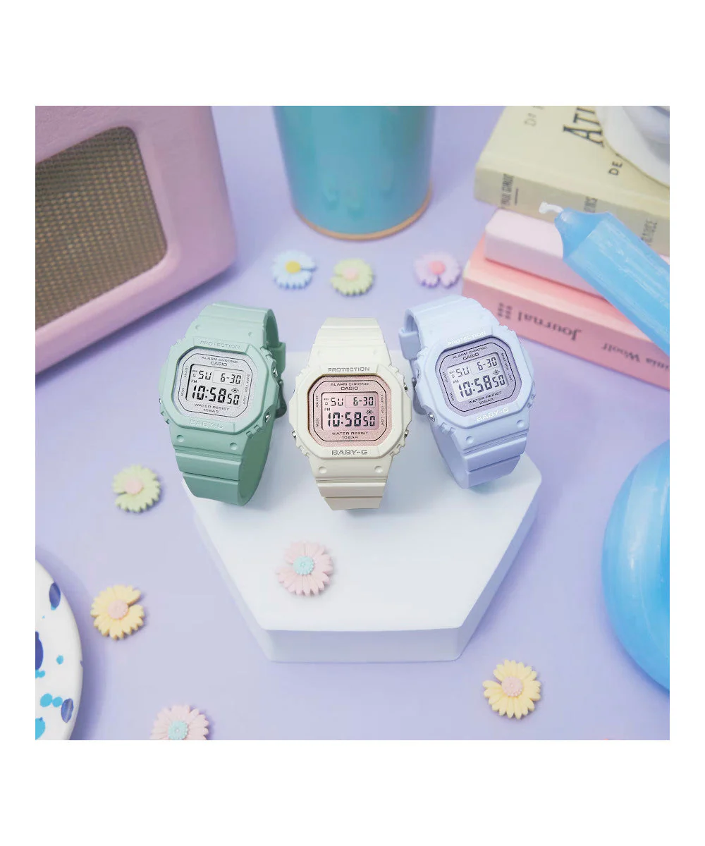 RELOJ PARA MUJER CASIO BABY-G BGD-565SC-3DR -VERDE - Image 4