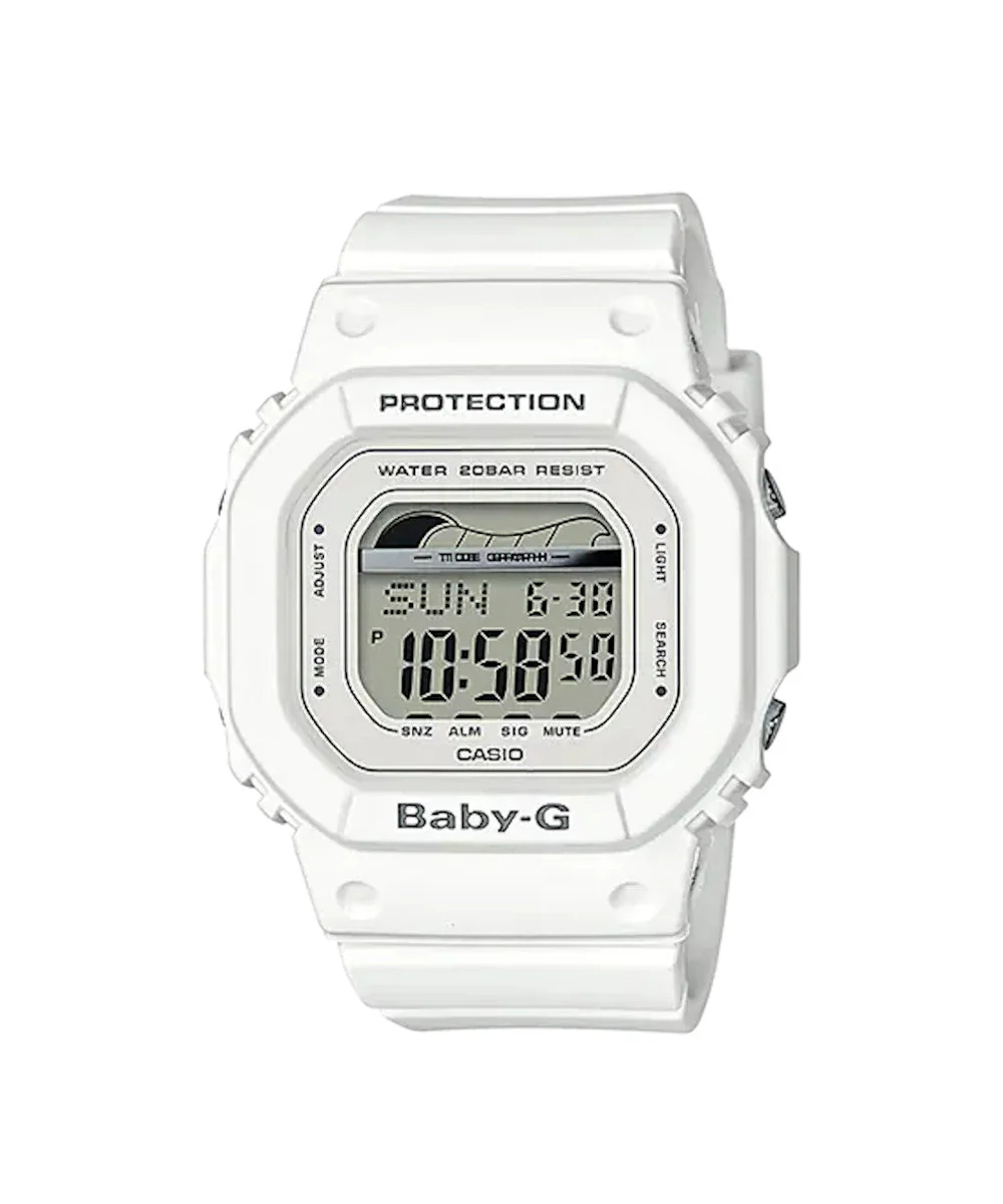 RELOJ PARA MUJER CASIO BABY-G BLX-560-7DR -BLANCO