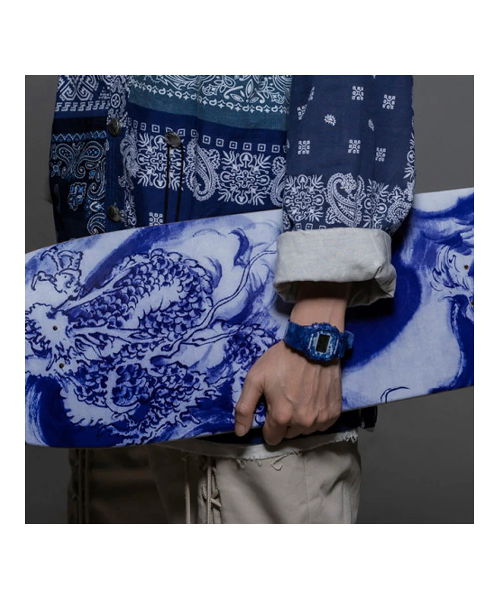 RELOJ CASIO G-SHOCK DW-5600BWP-2DR- AZUL - Image 2
