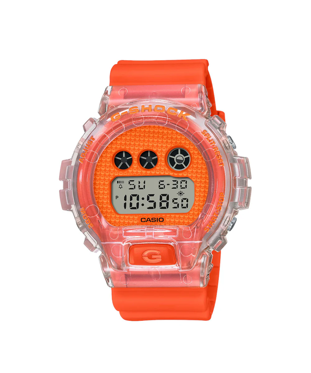 RELOJ CASIO G-SHOCK DW-6900GL-4DR- NARANJADO