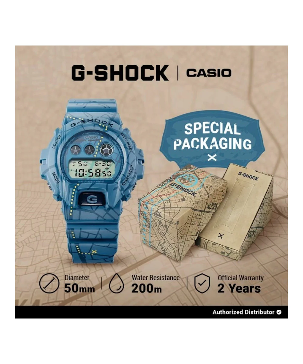 RELOJ CASIO G-SHOCK DW-6900SBY-2DR- AZUL - Image 5