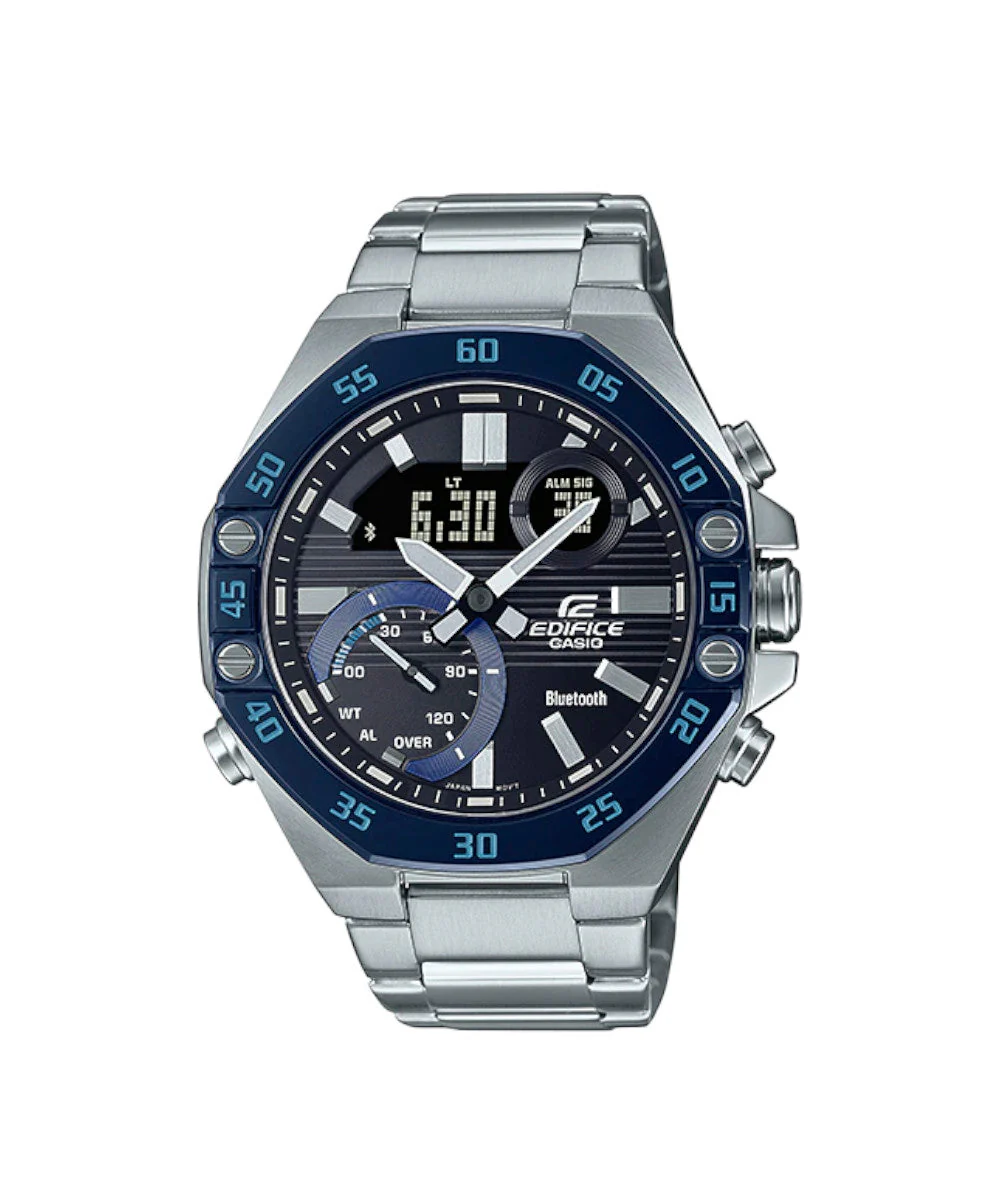 RELOJ PARA HOMBRE CASIO EDIFICE ECB-10DB-1BDF -NEGRO