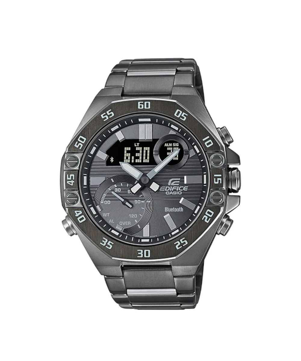 RELOJ PARA HOMBRE CASIO EDIFICE ECB-10DC-1BDF -GRIS