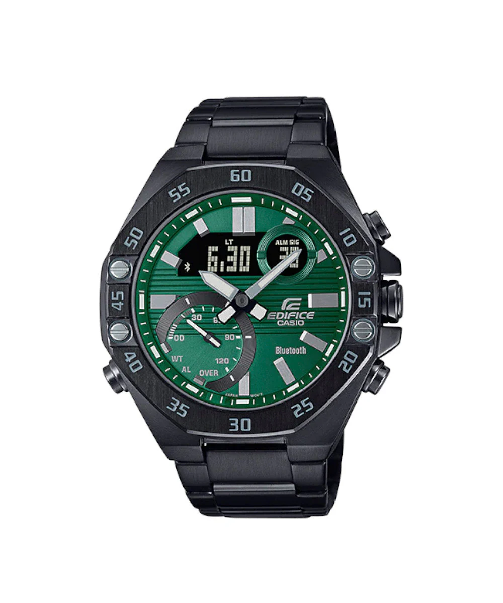 RELOJ PARA HOMBRE CASIO EDIFICE ECB-10DC-3ADF -NEGRO
