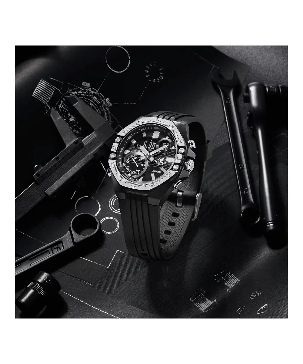 RELOJ PARA HOMBRE CASIO EDIFICE ECB-10TP-1ADF -NEGRO - Image 2
