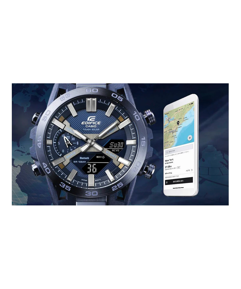 RELOJ PARA HOMBRE CASIO EDIFICE ECB-2000CB-2ADF -AZUL - Image 4