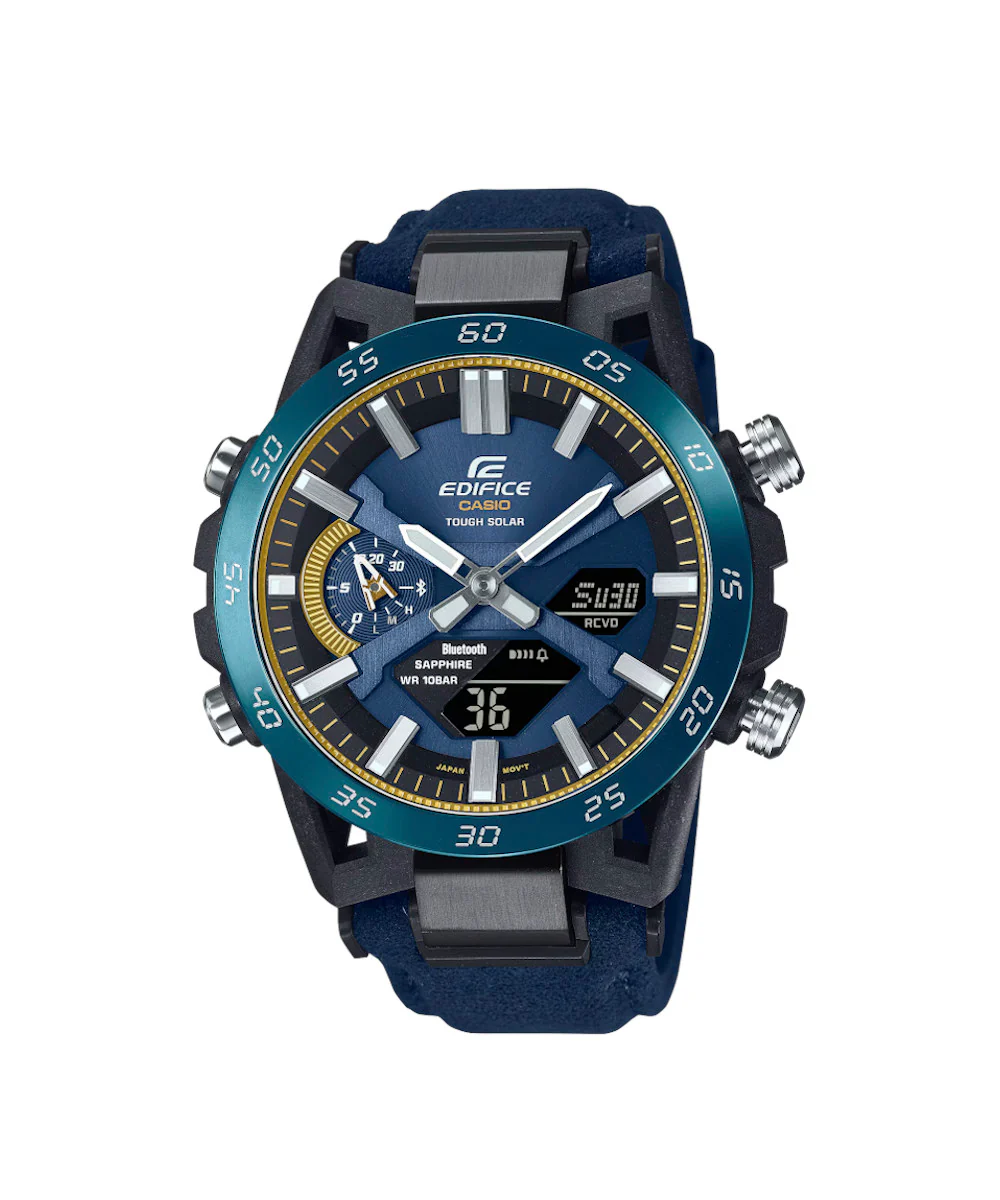 RELOJ PARA HOMBRE CASIO EDIFICE ECB-2000SS-2ADR -AZUL