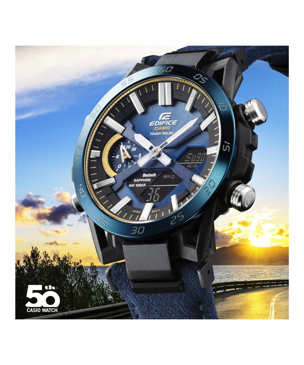 RELOJ PARA HOMBRE CASIO EDIFICE ECB-2000SS-2ADR -AZUL - Image 3