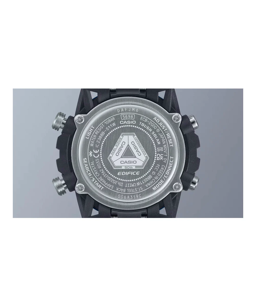 RELOJ PARA HOMBRE CASIO EDIFICE ECB-2000SS-2ADR -AZUL - Image 7