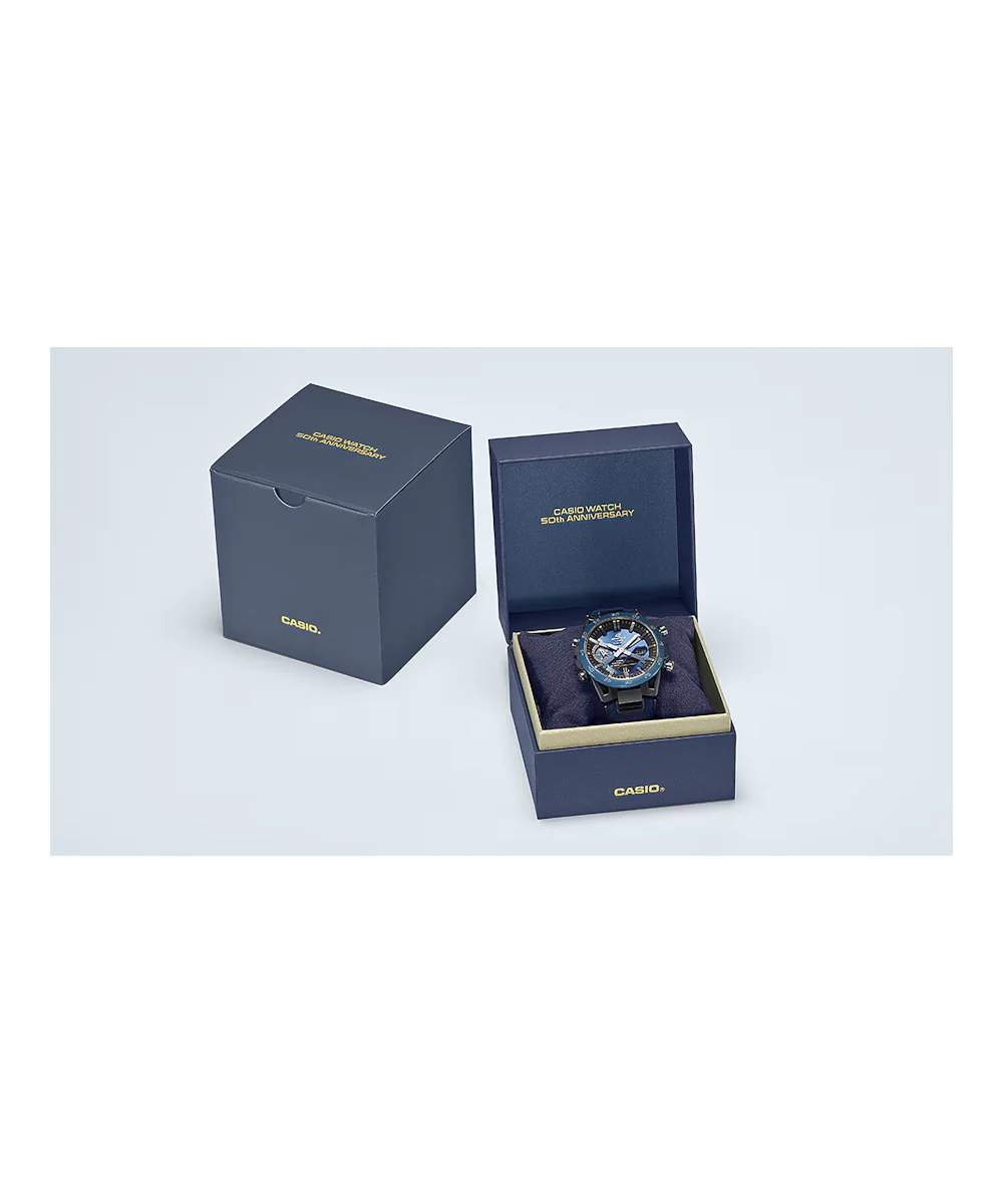 RELOJ PARA HOMBRE CASIO EDIFICE ECB-2000SS-2ADR -AZUL - Image 9