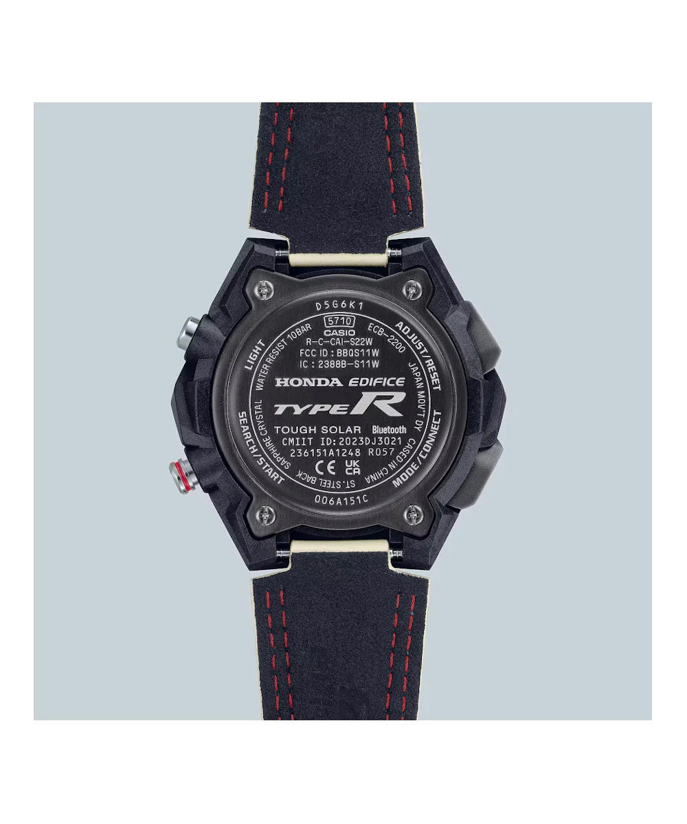 RELOJ PARA HOMBRE CASIO EDIFICE ECB-2200HTR-1ADR -NEGRO - Image 8