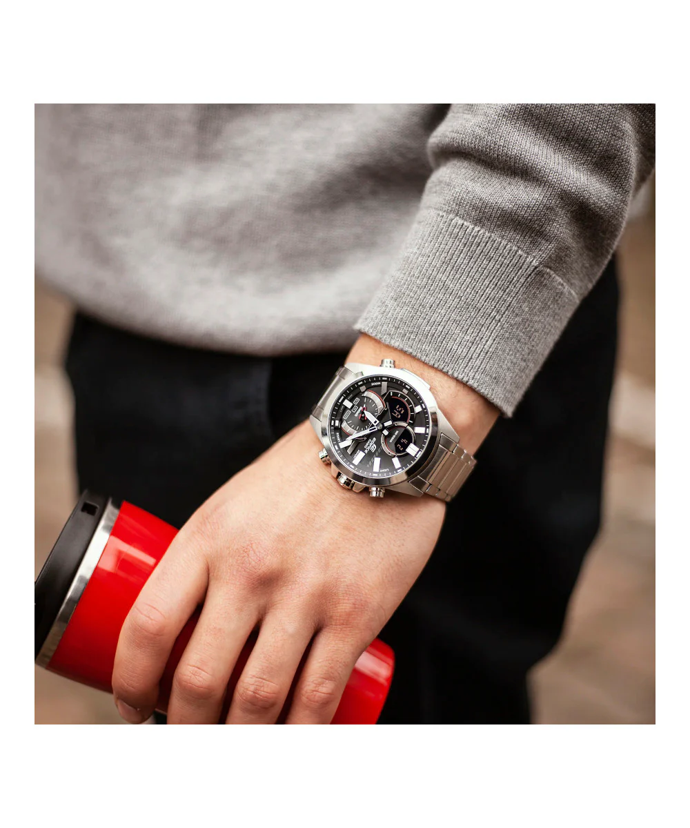 RELOJ PARA HOMBRE CASIO EDIFICE ECB-30D-1ADF -NEGRO - Image 6
