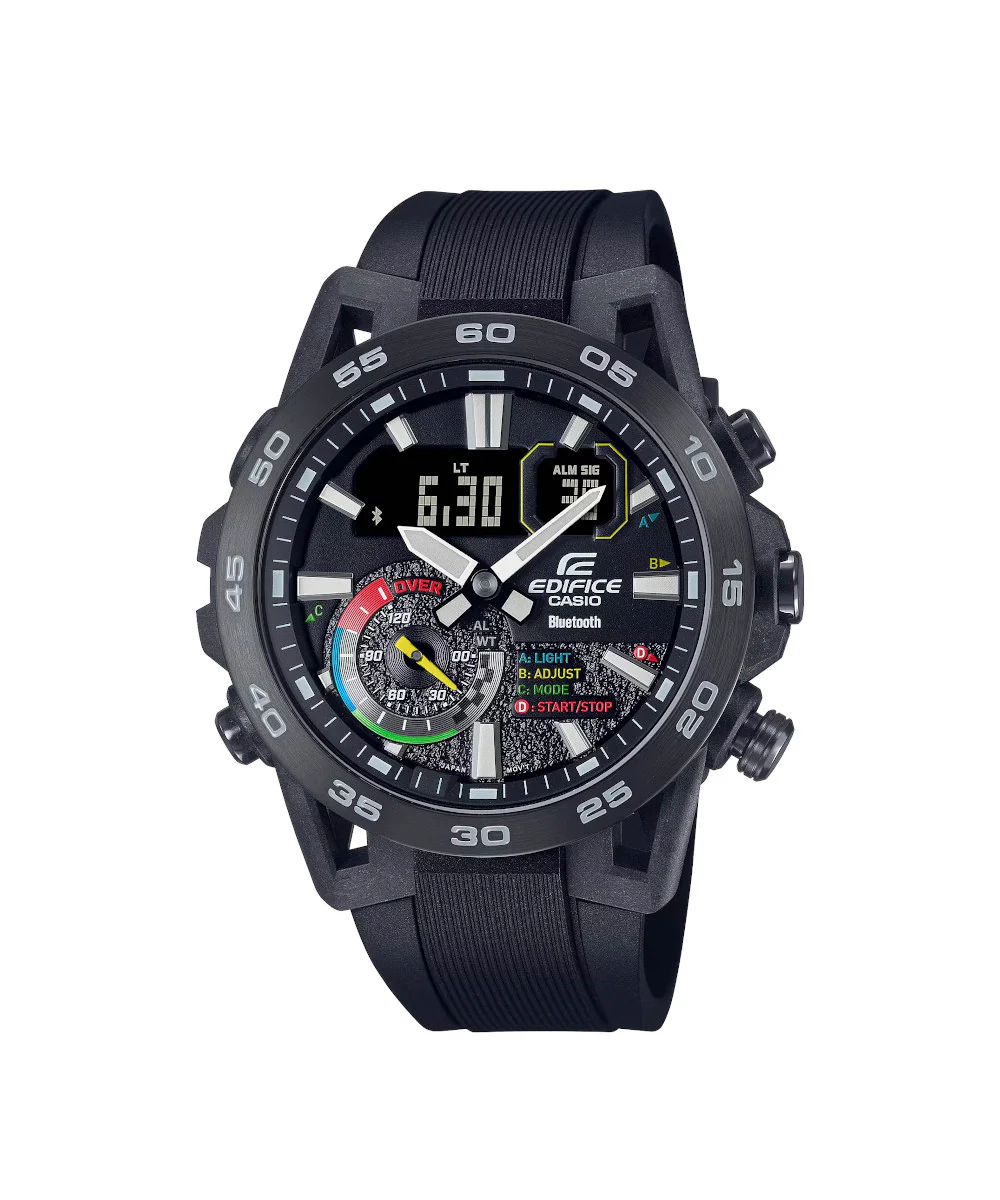 RELOJ PARA HOMBRE CASIO EDIFICE ECB-40MP-1ADF -NEGRO