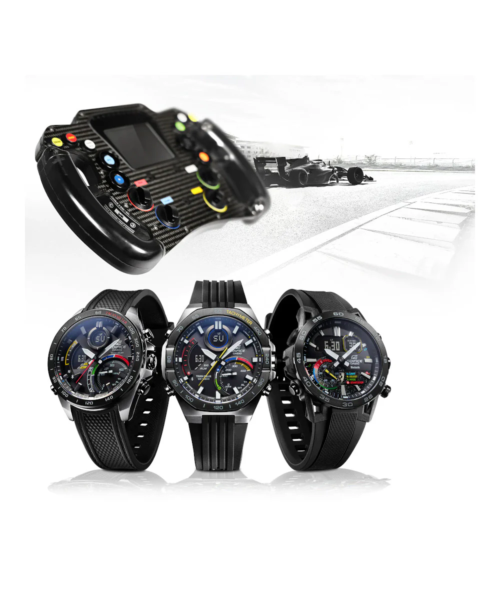 RELOJ PARA HOMBRE CASIO EDIFICE ECB-40MP-1ADF -NEGRO - Image 2