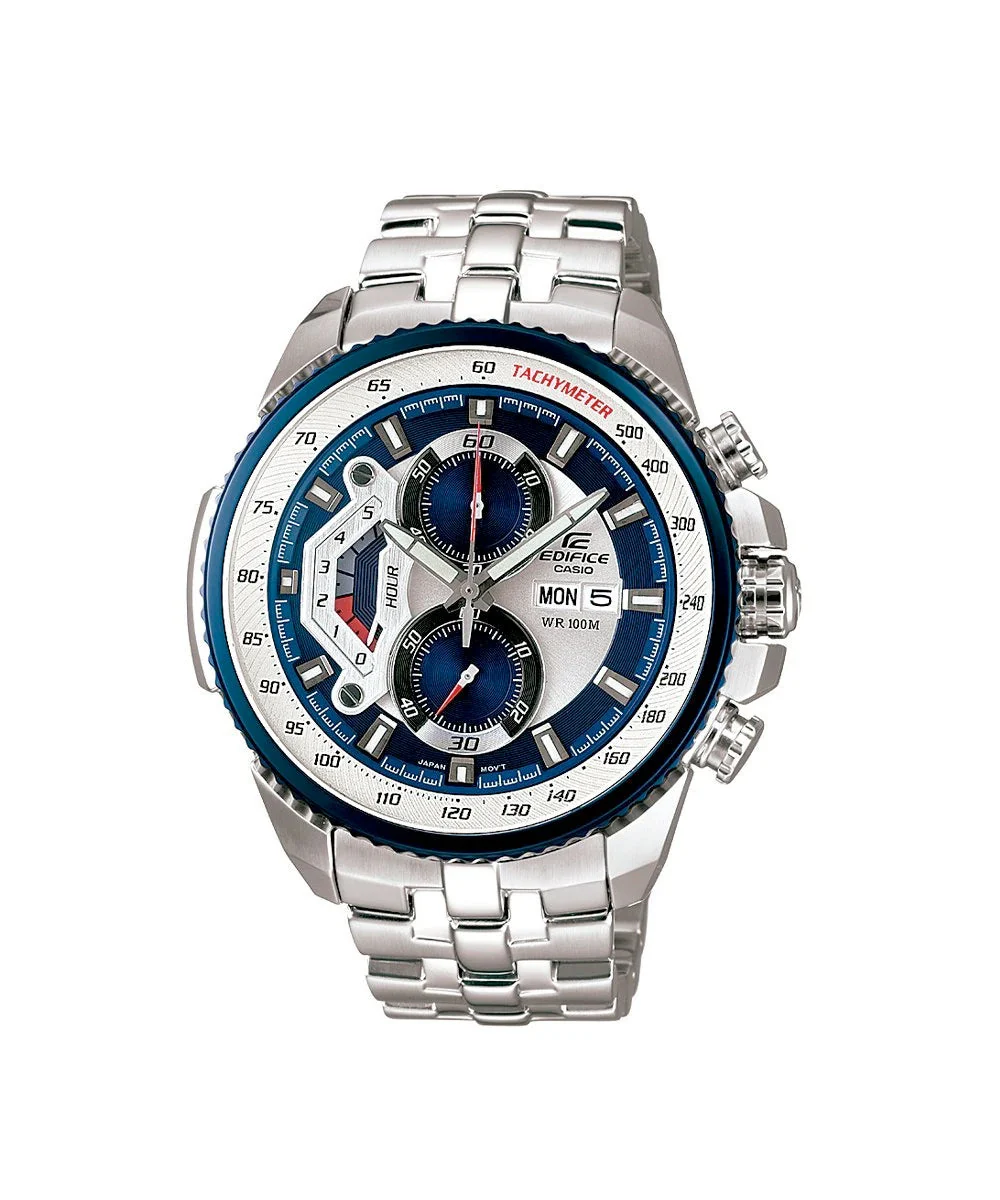 RELOJ PARA HOMBRE CASIO EDIFICE EF-558D-2AVUDF -PLATEADO