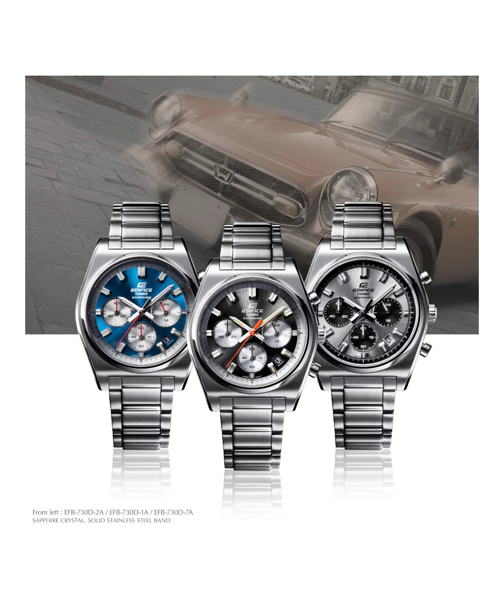 RELOJ PARA HOMBRE CASIO EDIFICE EFB-730D-1AVUDF -NEGRO - Image 6