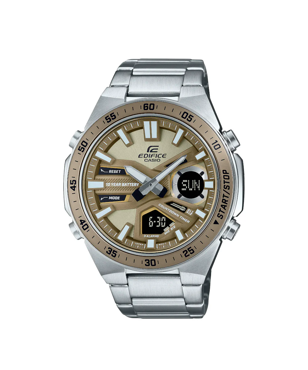 RELOJ PARA HOMBRE CASIO EDIFICE EFV-C110D-5ADF -CAFÉ