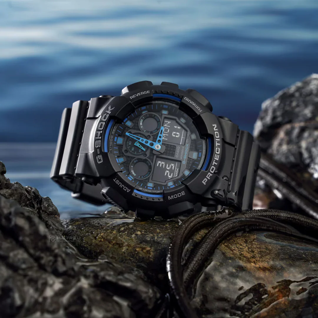 RELOJ CASIO G-SHOCK GA-100-1A2DR- NEGRO - Image 4