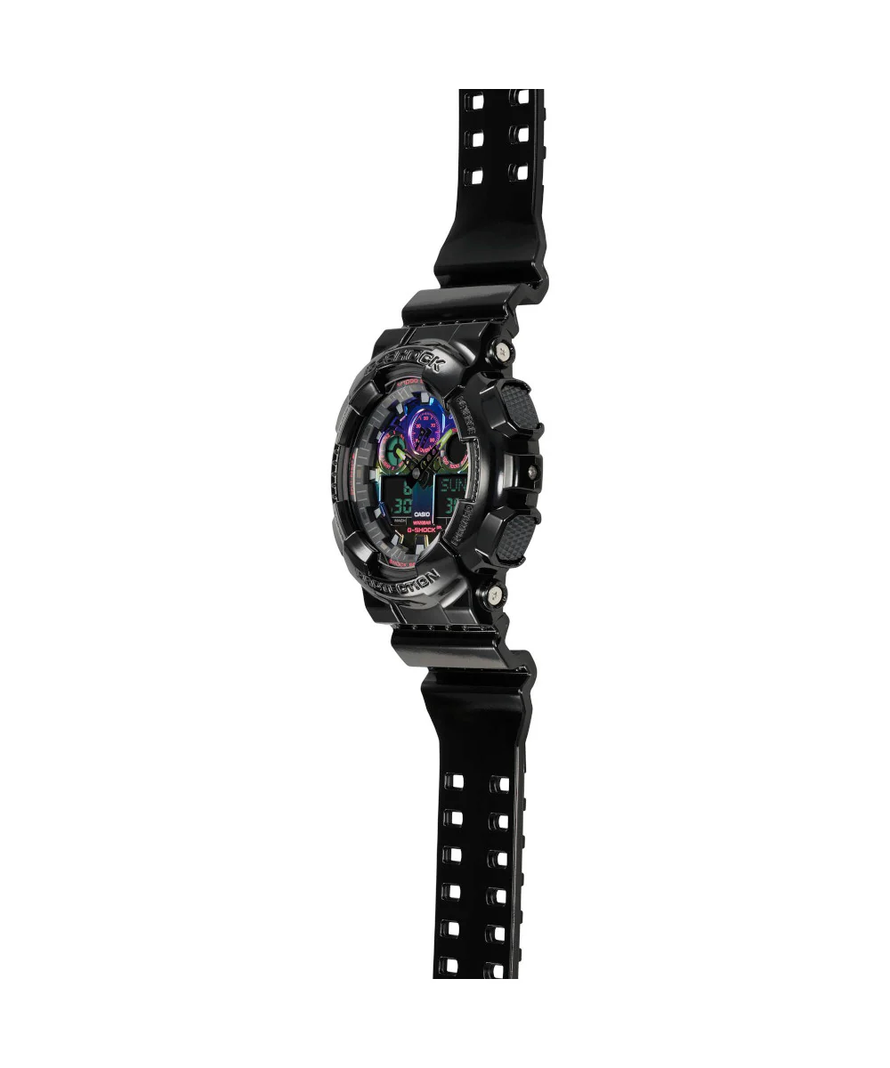 RELOJ CASIO G-SHOCK GA-100RGB-1ADR- NEGRO - Image 6